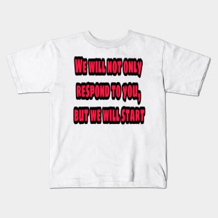 World war 3 Kids T-Shirt